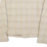 PENDLETON Womens Beige Wool Button Jacket M Woven Classic Design