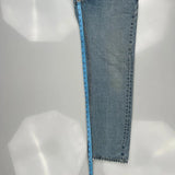 Levis 505 Jeans - 34W 28L Light Wash Cotton