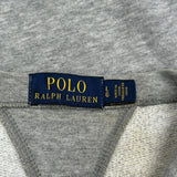Polo By Ralph Lauren Sweatshirt - Large Gray Cotton