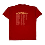 Made In USA Single Stitch Family Reunion Russell Athletic Graphic T-Shirt - XL Red Cotton Blend