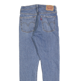 LEVI'S 501S Womens Jeans Blue Regular Straight Denim Medium W26 L28 Classic