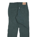 LEVI'S Womens 505 Jeans Regular Straight Denim Dark W28 L26 Zip Cotton Blend