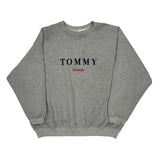 Just My Size Sweatshirt - 2XL Gray Cotton Blend