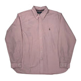 Ralph Lauren Shirt - 2XL Pink Cotton