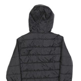 G-STAR Womens Black Jacket M Polyester Blend Plain Zip Hooded Puffer Casual