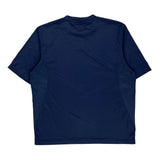 Vintage Nike T-Shirt - XL Blue Polyester
