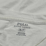 Polo By Ralph Lauren Long Sleeve T-Shirt - Small White Cotton