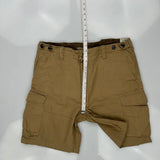 Polo By Ralph Lauren Cargo Shorts - 36W 10L Khaki Cotton