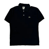 Lacoste Polo Shirt - Medium Black Cotton