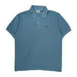 Lacoste Polo Shirt - XL Blue Cotton