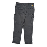 Carhartt Cargo Trousers - 34W 30L Grey Cotton