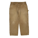Carhartt Carpenter Trousers - 36W 28L Brown Cotton