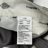 Dickies Chino Shorts - 36W 10L Gray Polyester Blend