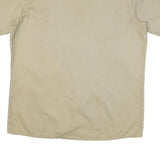 DICKIES Mens Beige Workwear Shirt XL Cotton Blend Utility Button Pocket