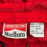 Adventure Team Marlboro Tracksuit - Large Red Nylon