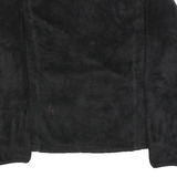 THE NORTH FACE Womens Black Fleece Jacket M Zip Soft Outerwear