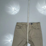 Levis Jeans - 38W 32L Beige Cotton