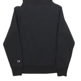 CHAMPION REVERSE WEAVE Womens Black Hoodie M Classic Pullover Cotton Blend