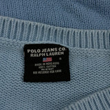 Ralph Lauren Jumper - Small Blue Cotton