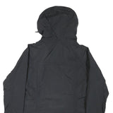 THE NORTH FACE Womens Black Outdoor Jacket M Polyester Blend Zip Hooded Plain