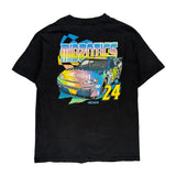 24 Midzotics Nascar T-Shirt - XL Black Cotton