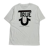 True Religion Graphic T-Shirt - XL White Cotton