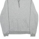 PUMA Mens Grey Hooded Pullover Hoodie M Casual Sportswear Sweatshirt