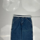 Wrangler Carpenter Jeans - 30W 30L Blue Cotton Blend