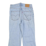 LEVI'S BIG E Womens Jeans Blue Relaxed Flared Denim Light W31 L27 Vintage Style