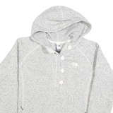 THE NORTH FACE Womens Grey Patterned Pullover Crew Neck Jumper XL Hooded Outdoor