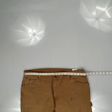 Dickies Carpenter Trousers - 38W 30L Brown Cotton
