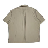 Caldwell Polo By Ralph Lauren Short Sleeve Shirt - 2XL Beige Cotton