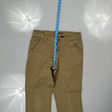 Carhartt Carpenter Trousers - 31W 30L Beige Cotton