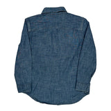 Age 7 Polo By Ralph Lauren Denim Shirt - Small Blue Cotton