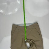 Mountain Hard Wear Cargo Pants - 34W 31L Khaki Cotton Blend