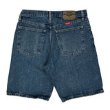 Wrangler Denim Shorts - 32W 10L Blue Cotton