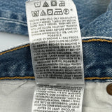 501 Levis Jeans - 32W 34L Blue Cotton