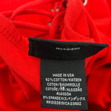 Harley Davidson Top - Medium Red Cotton