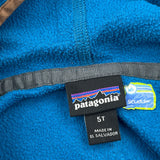 Age 5 Patagonia Fleece - Small Blue Polyester