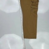 Wrangler Cargo Trousers - 37W 30L Brown Cotton