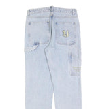 YANGSTER Womens Jeans Blue Regular Straight Denim Light W30 L30 Workwear