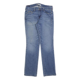 LEVI'S Womens Blue Regular Straight Denim Medium W29 L32 Casual Jeans