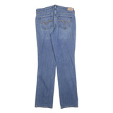 LEVI'S Womens Blue Regular Straight Denim Medium W29 L32 Casual Jeans