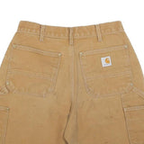 CARHARTT Womens Shorts Beige Casual Cotton Blend M W30 Utility Pockets Workwear