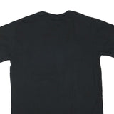 GILDAN Mens Black Rckstr Block Graphic T-Shirt M Short Sleeve Crew Neck Casual