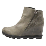SOREL Ankle Boots Grey Leather Womens UK 7