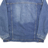 TWISTER Mens Blue Denim Jacket L Cotton Classic Button Closure Casual