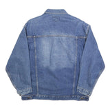 TWISTER Mens Blue Denim Jacket L Cotton Classic Button Closure Casual
