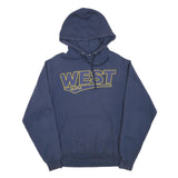 PORT & COMPANY Mens Navy Blue West Seattle Hoodie S Cotton Blend Pullover