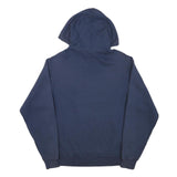 PORT & COMPANY Mens Navy Blue West Seattle Hoodie S Cotton Blend Pullover